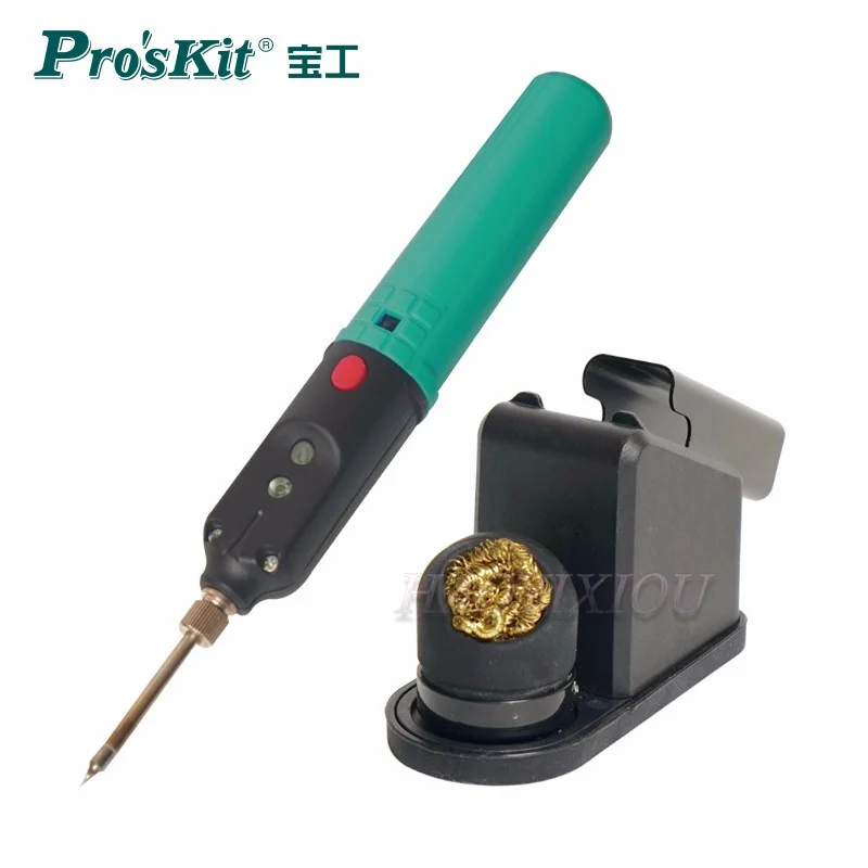 Беспроводной паяльник Pro'sKit USB перезаряжаемый литий-ионный аккумулятор 2200 мА