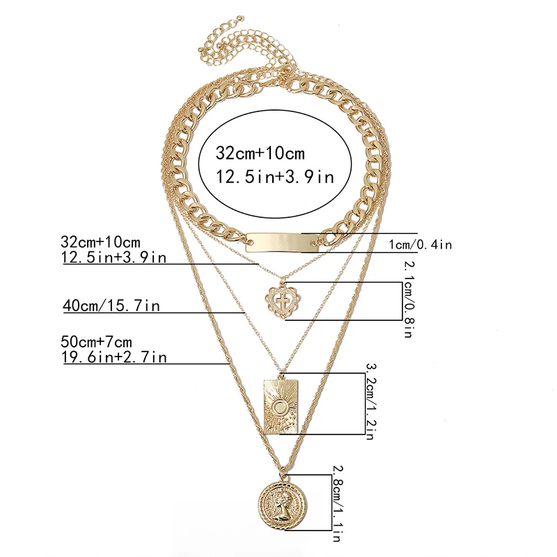 1 шт. Готическая цепочка на шею в стиле панк Подвеска &quotзамок&quot женский и мужской