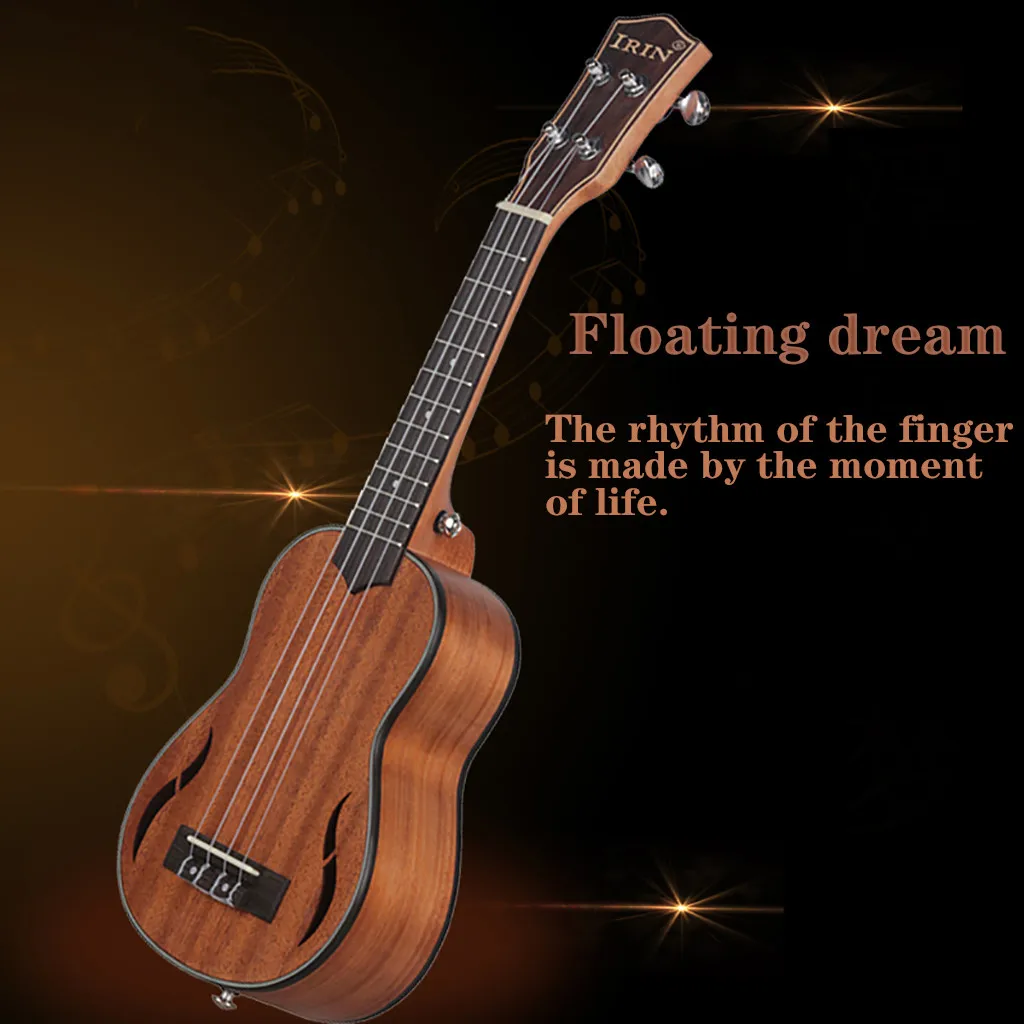 4 струнные гитары укулеле 21 дюймов грецкий орех дерево красное Обучающие