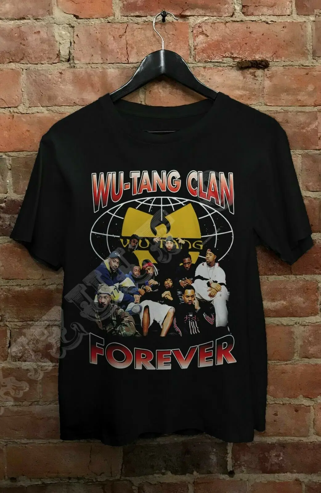 Wu Tang Clan футболка Forever Лидер продаж Размер S 2Xl | Мужская одежда