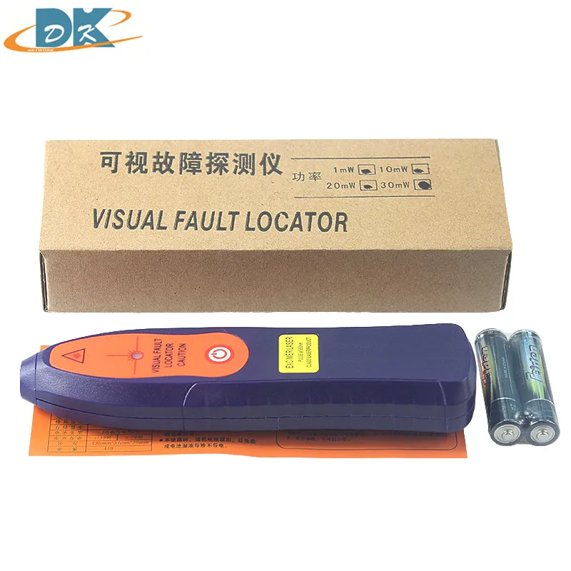 

FC SC Connector mini Multimeter Optical fiber laser AUA-7010/5026 -50~+26dBm 10-30KM VFL Fiber Optic Power Meter