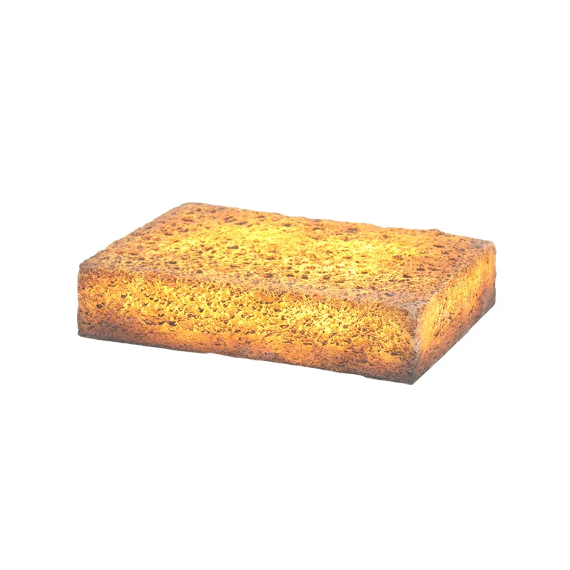 

Backyard Garden Lane Lighting Stone Decoration Brick Shape Landscape Light Villa Real Estate Public Park Lane Lawn Lamp