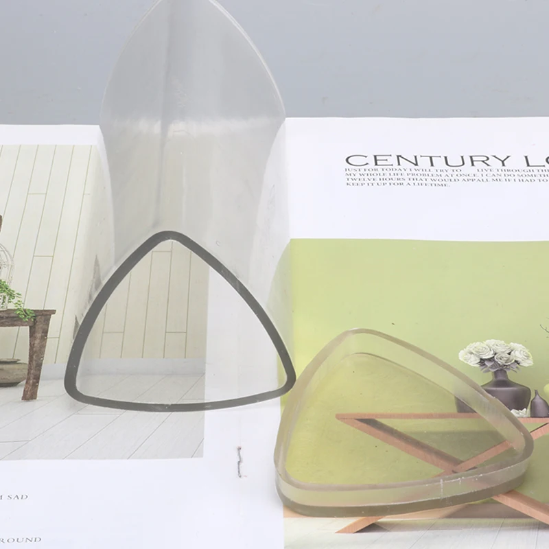 DIY треугольная форма для Свеча конус большой размер полые или твердые формы