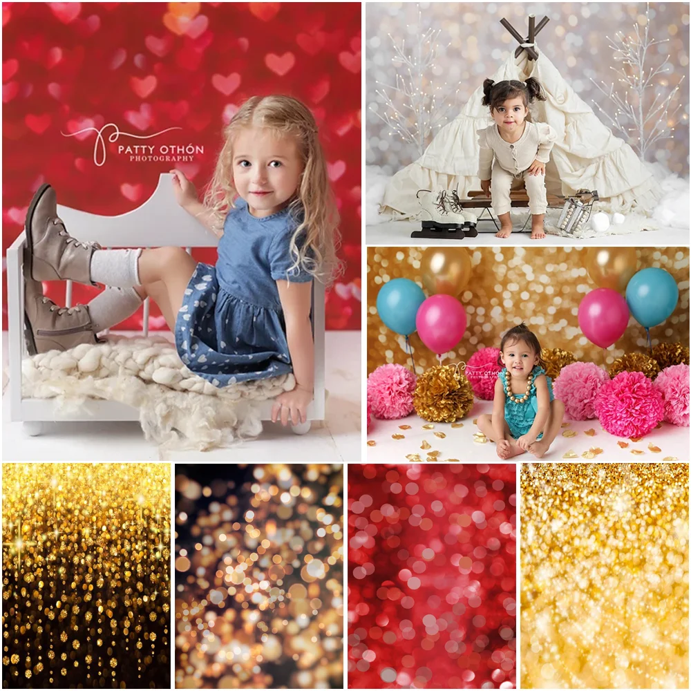 Фотофоны MOCSICKA Bokeh для студийной фотосъемки свадьбы дня рождения домашних
