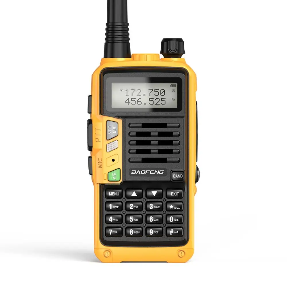 Новейший BAOFENG UV S9 Plus 10 Вт Мощный UHF VHF двухдиапазонный Walkie Talkie Ham двухсторонний