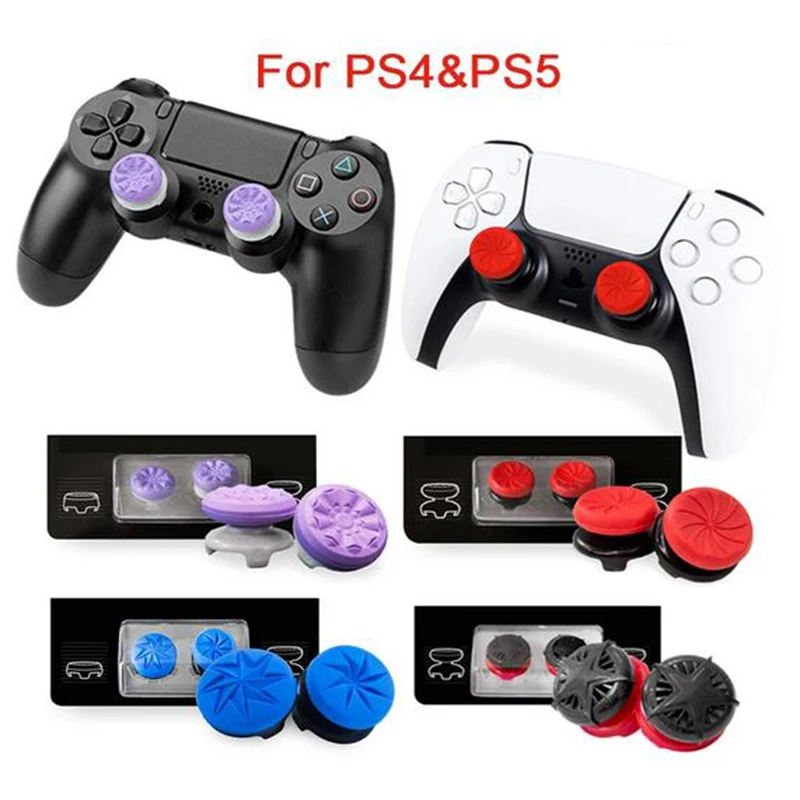 

Performance Miniatures for PS5 Gamepads Joystick Extender Caps FPS Grips for Playstation 5 PS4 Controller Accessories
