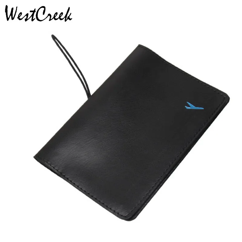 Оптовая продажа недорогой модный держатель для паспорта WESTCREEK из искусственной