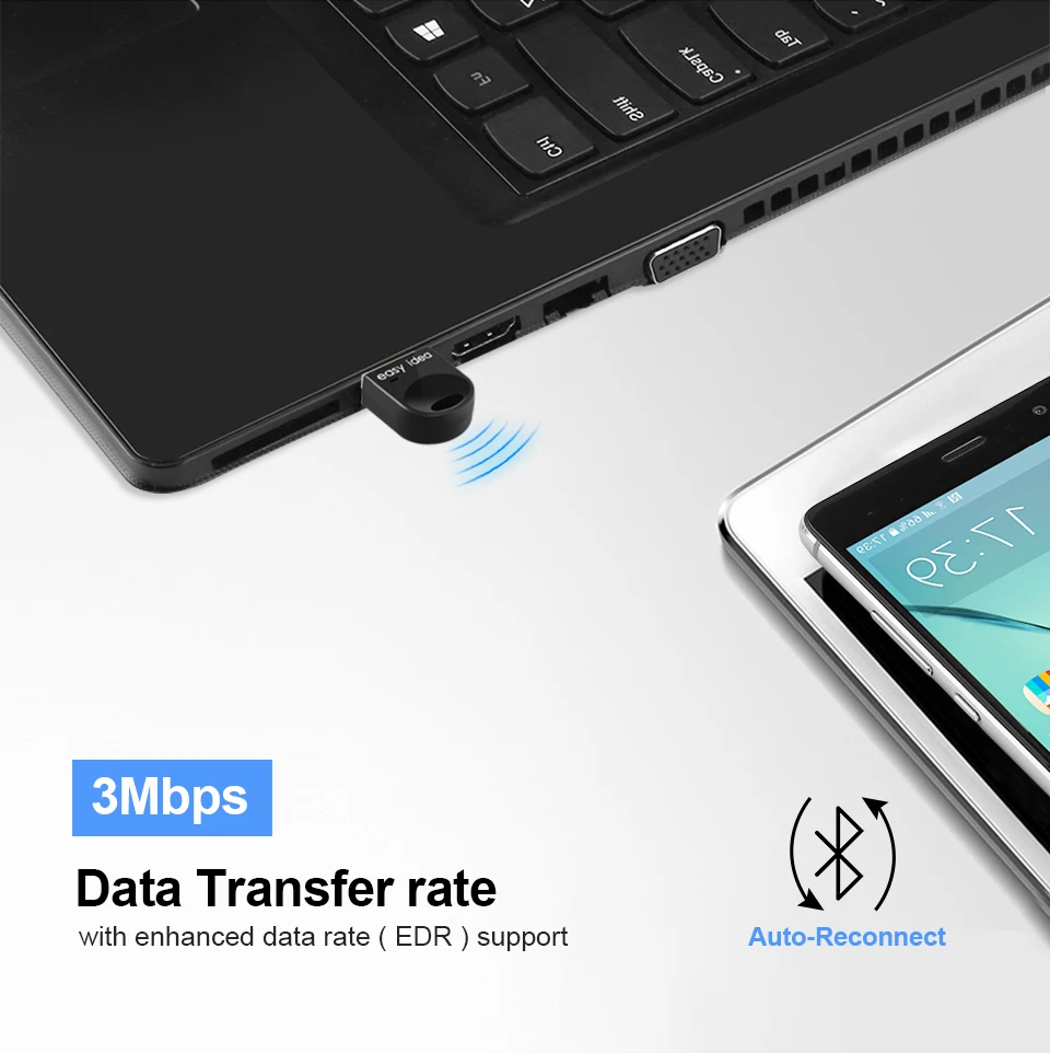 USB Bluetooth адаптер беспроводной Bluetooth ключ для компьютера PC 4,0 Blutooth адаптер микро Bluetooth приемник музыкальный передатчик