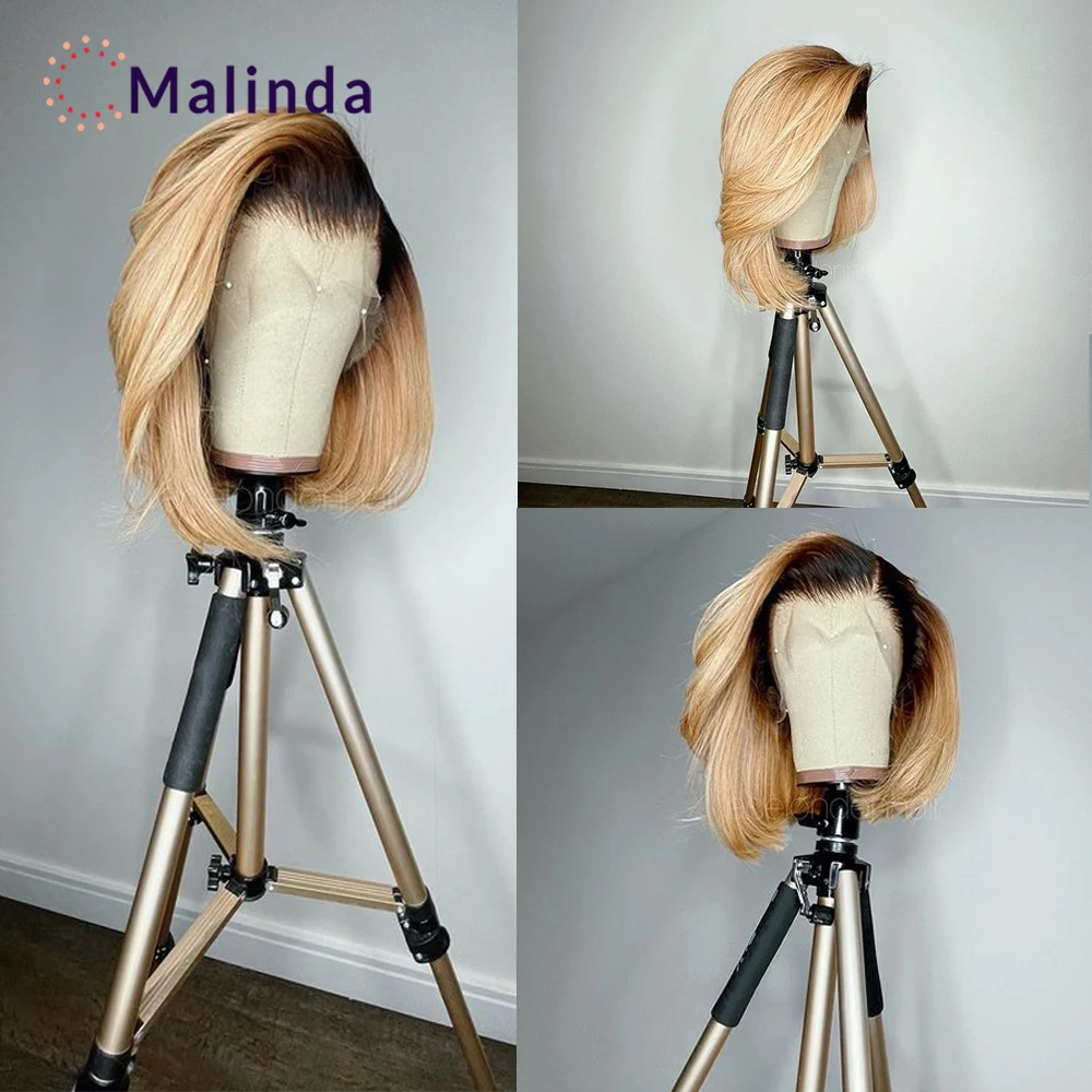 

Парики блонд короткие боб для чернокожих женщин парик на шнуровке с эффектом омбре парик из человеческих волос Блонд на шнуровке спереди па...