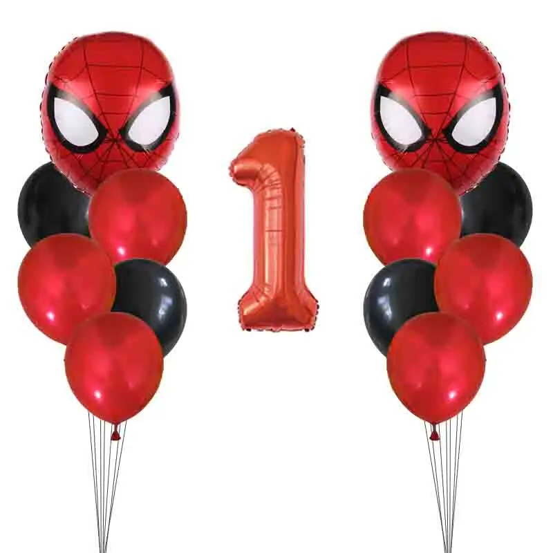Воздушные шары из фольги Человек паук 1 комплект|Воздушные и аксессуары| |