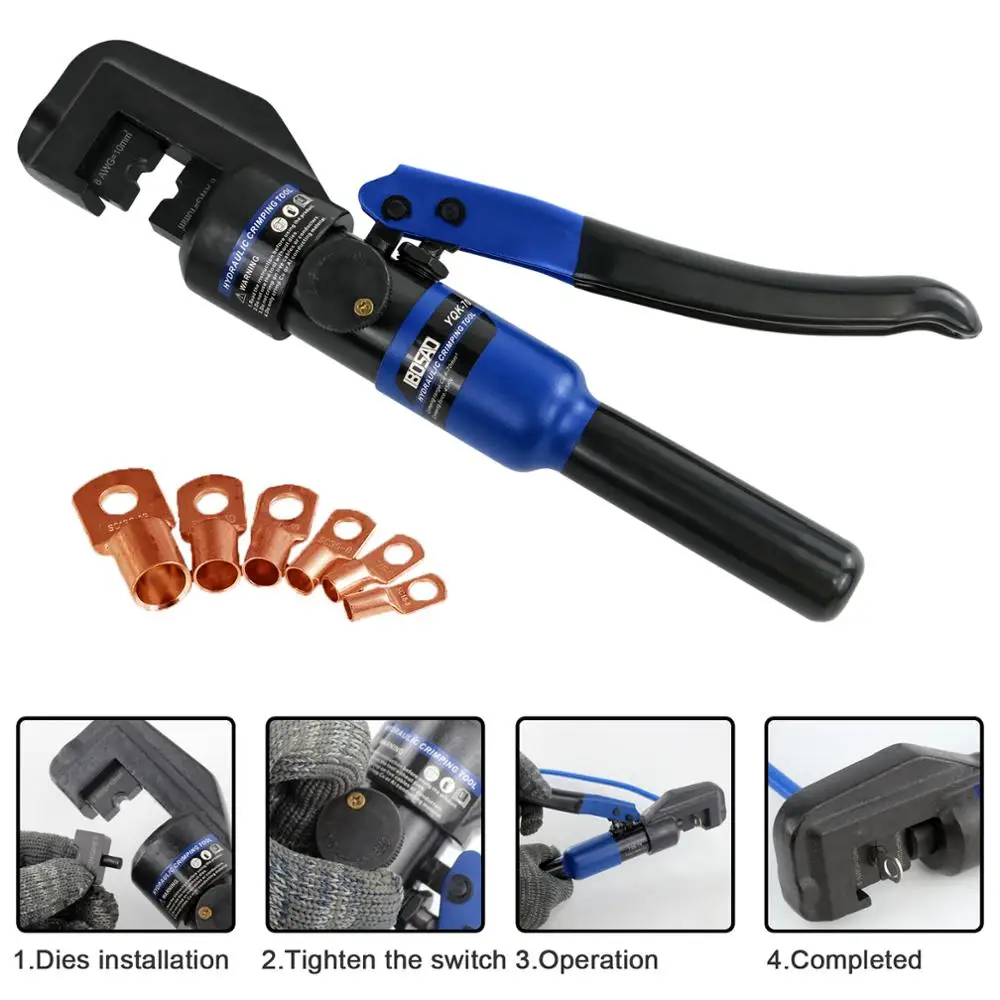 Гидравлический кабельный обжимной инструмент плоскогубцы для обжима сжатия с 4 70