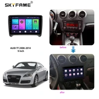 for audi a3 tt 2008 2014 2 din car radio android multimedia player gps navigation ips screen 9 inch