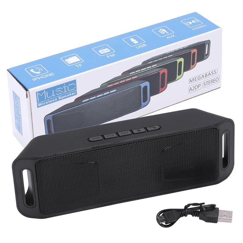 Горячая SC208 беспроводной Bluetooth динамик мобильный телефон Hands-Free сабвуфер TF карта двойная Колонка Портативный Аудио Видео