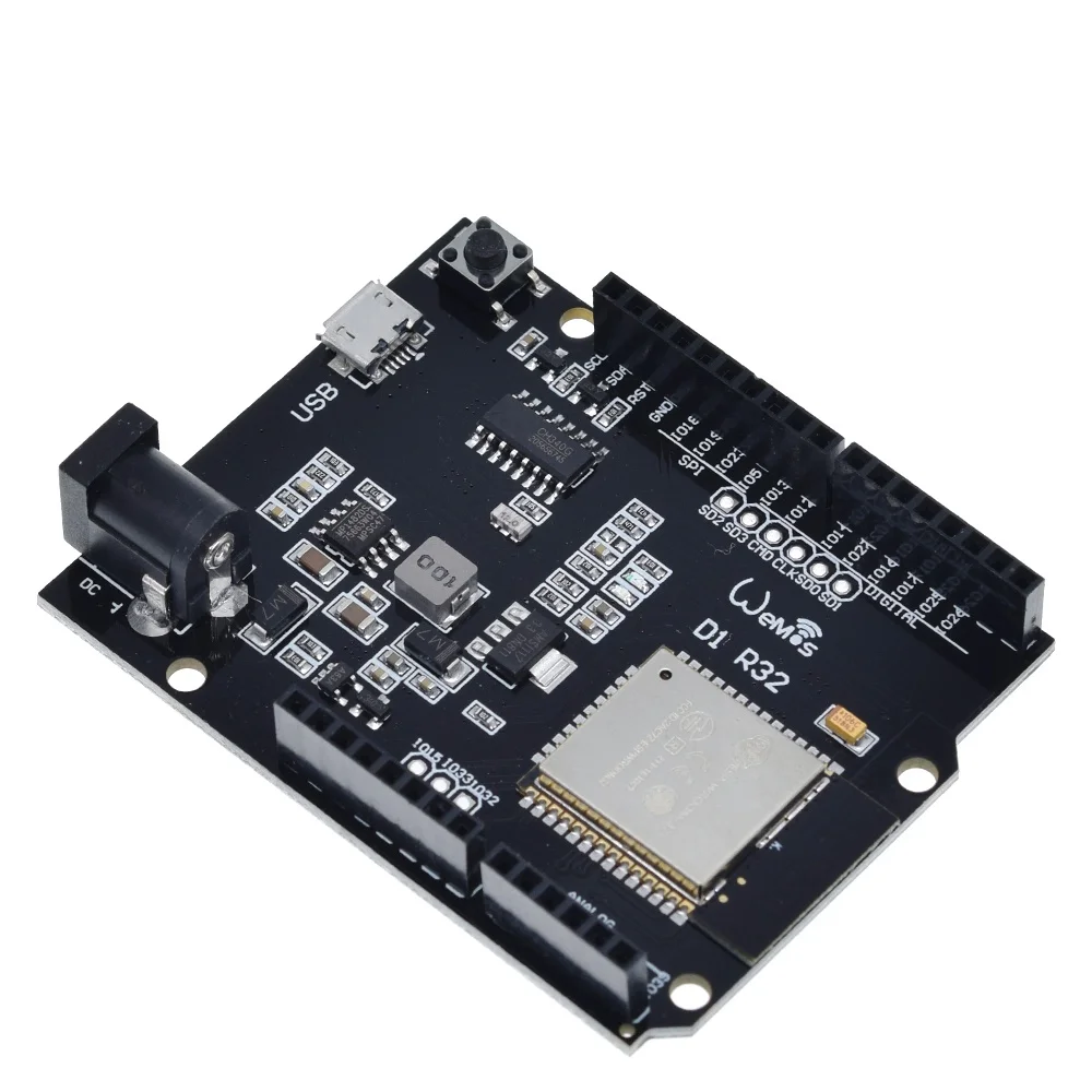 TZT для Wemos D1 ESP32 ESP-32 WiFi Bluetooth 4MB Flash UNO D1 R32 плата модуль CH340 CH340G макетная плата для Arduino