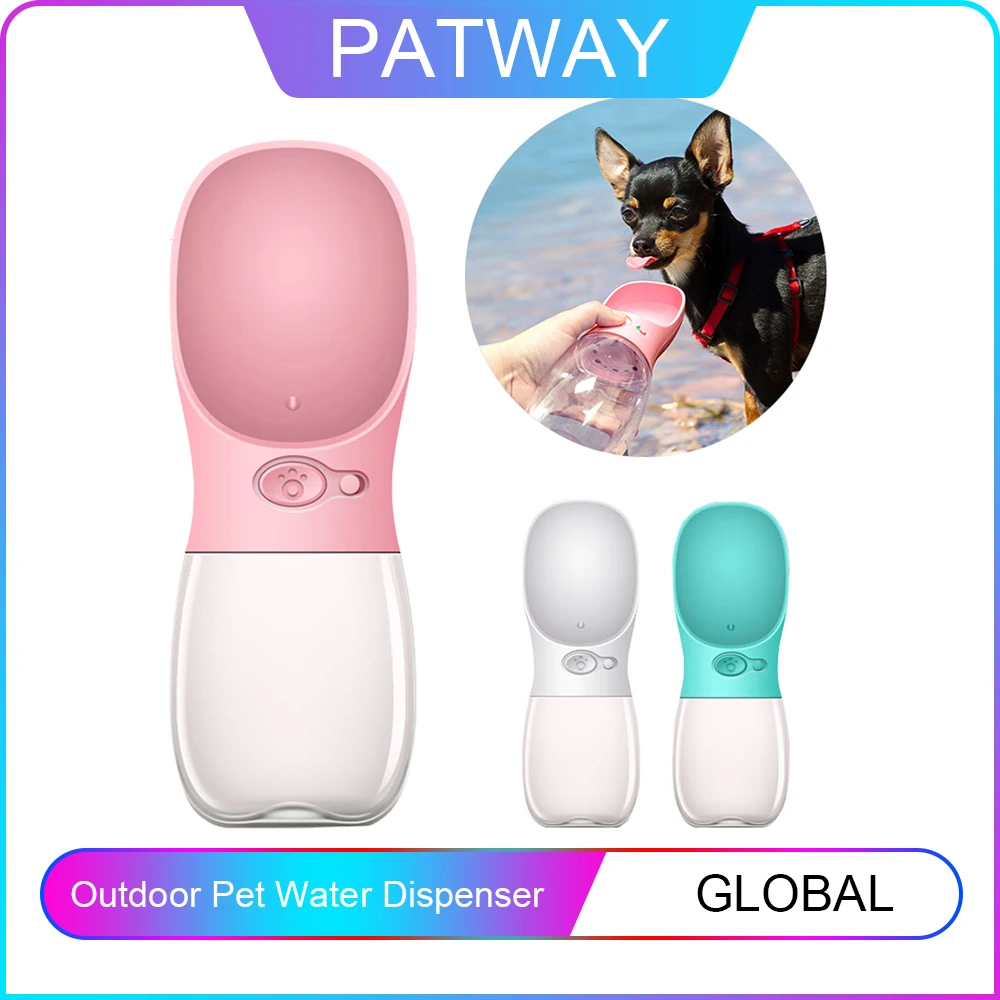 Переносная бутылка для воды домашних животных 350 мл 550 | Дом и сад