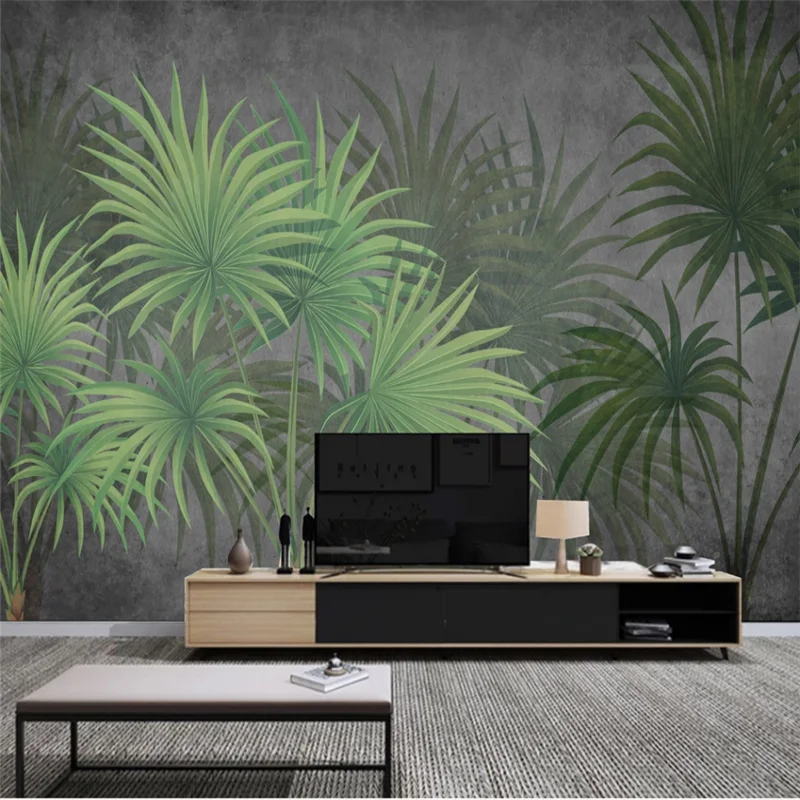 

Большие Настенные обои XUE SU на заказ, картина с растениями в скандинавском стиле высокой четкости, в пасторальном стиле, для украшения интер...