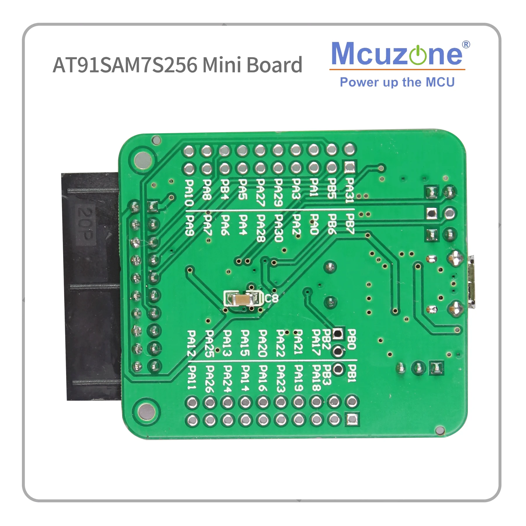 AT91SAM7S256 мини плата (комплект разработки ARM7) 7S256 SAM7S256 USB вниз JTAG микрочип