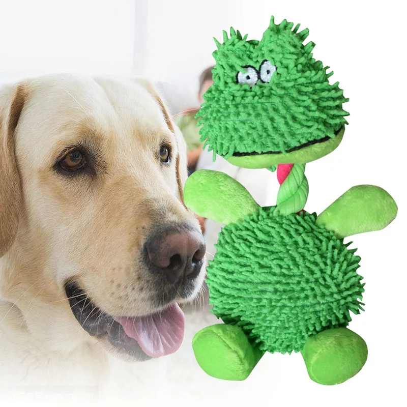 1 шт. мягкая лягушка животное игрушки Doy Chew Squeaker игрушка со звуком для собаки
