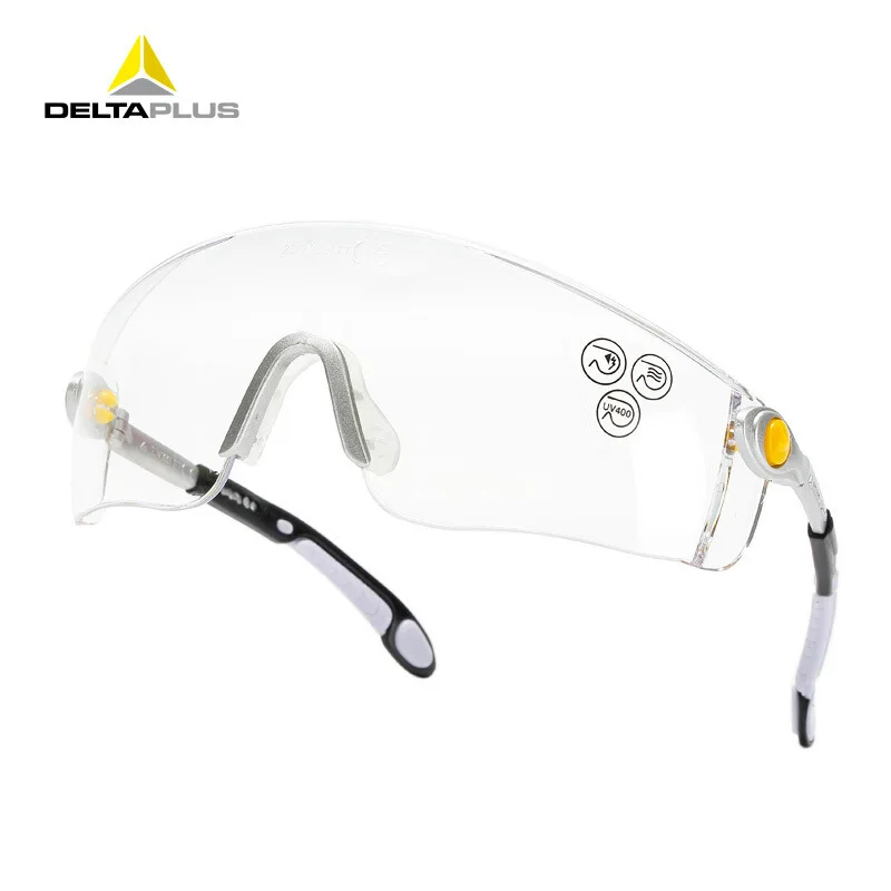 Deltaplus Safety Chemical Goggles Anti-impact Glasses Striking Resistant Eyewear Protective PC Lens Soldering |