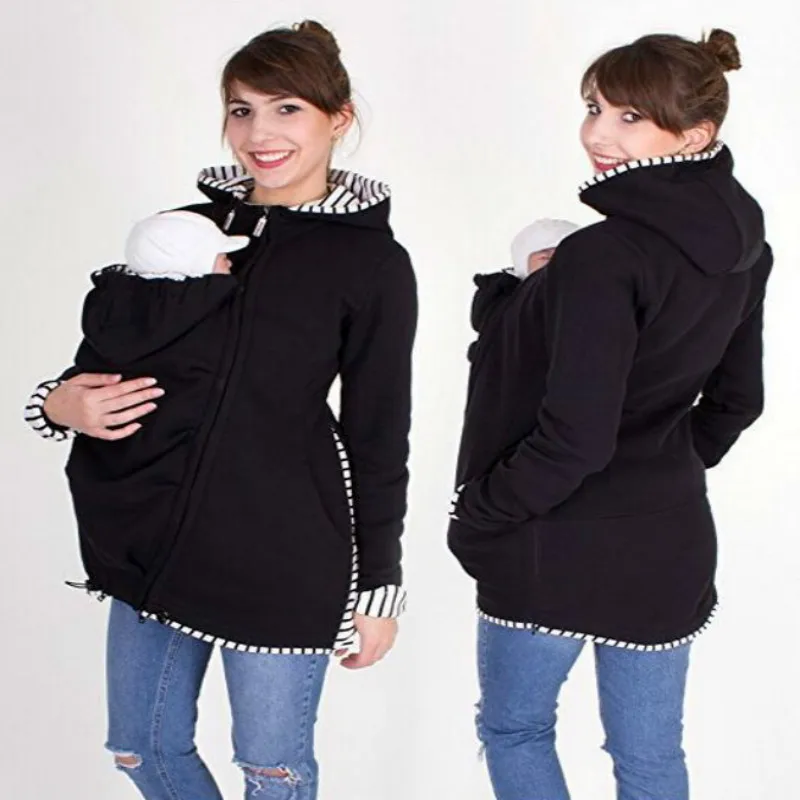 

Maternity Coats Pregnant Kangaroo Coat Winter Jacket For Pregnant Women Outerwear Long Sleeve Solid Outfits Clothing Jackets
