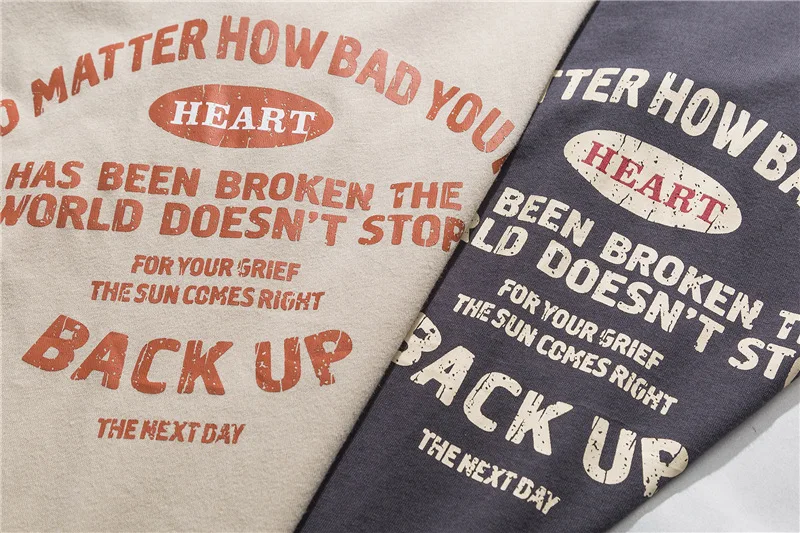 

New Brand Men T-Shirts Loose Letter Printing 2020 Summer Men's T Shirt Casual Hip Hop Streetwear Clothing Male Tees Shirts Top