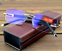 luxury pack chief executive officers business rimless frameless reading glassespu box 1 1 5 2 2 5 3 3 5 4