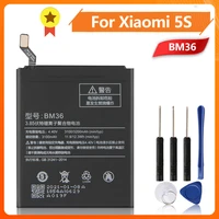 bm36 phone battery for xiao mi 5s mi5s bm36 3200mah replacement battery tool