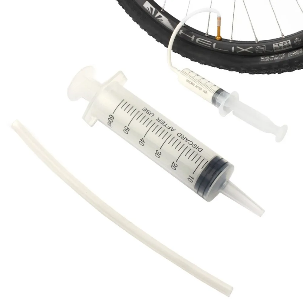 

1 Set Tire Repair Fluid Injection Tool MTB Bike Tubeless Tyre Tepair Fluid Injection Tool Tire Filling Syringe Tool