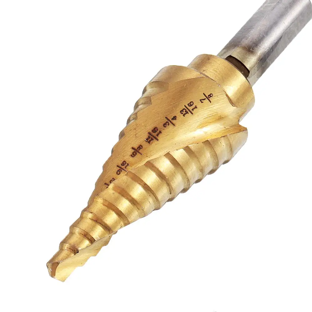 конусное сверло 4-20 мм. сверло ступенчатое набор из 3шт.