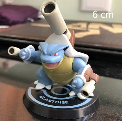 6cm Большой размер X Y Hydreigon Entei Genesect Raichu pika аниме экшн& toyp Покемон Фигурки Коллекция Модель игрушки подвижная база - Цвет: 6cm