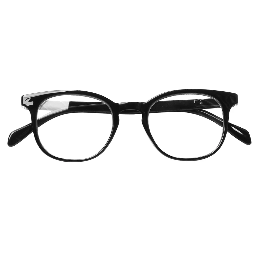 

Henotin Reading Glasses for Men and Women, Plastic Frame with Spring Hinge, High Quality and Wear-resistant+0.5+1.0+1.5+2.0....