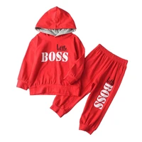 childrens clothes sets kids boys clothing sets new boy letter print outfit 2 pieces sets children hooded clothes casual suits
