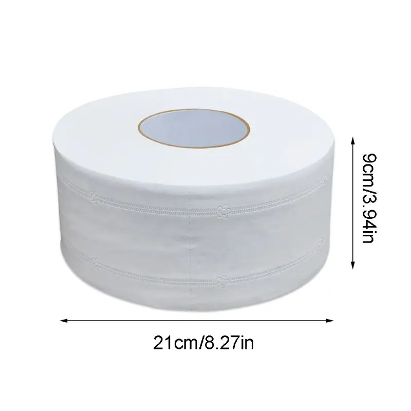 

Wood Pulp Toilet Paper Towel 4 Layers Embossed Food Grade No Core Tissue