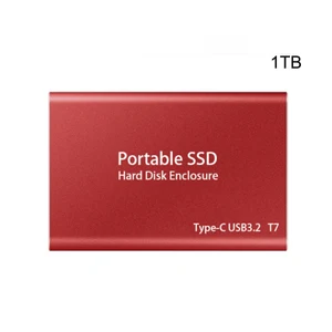 1pcs high speed 512g 1tb ssd external hard drive read and write 400mbsec ssd type c mobile external solid state drive portable free global shipping