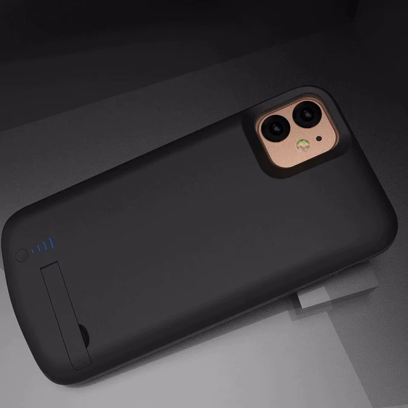 Leioua 6000 мАч power Bank задняя крышка чехол для iPhone 11Pro Max портативная задняя батарея зарядное устройство чехол для iPhone 11 11Pro power case