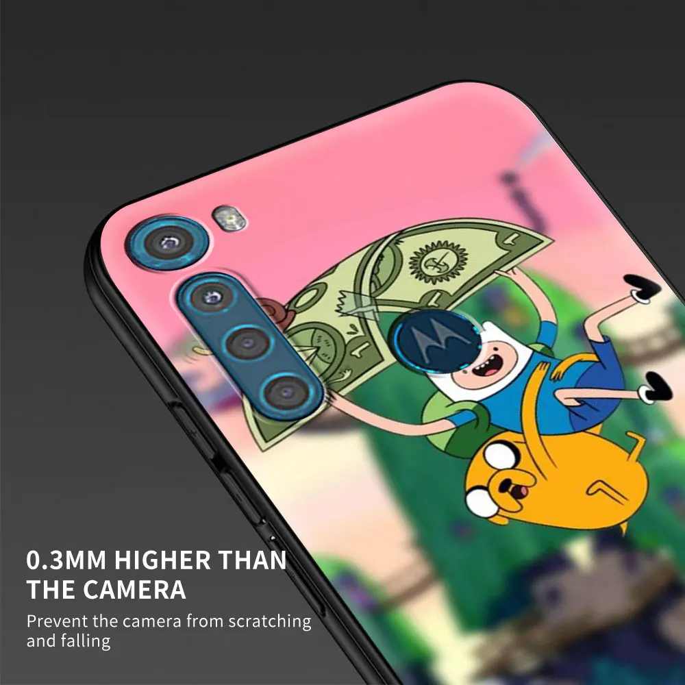 case for motorola moto g9 play g8 power lite one fusion plus hyper g30 g10 soft g stylus phone coque fundas adventure time free global shipping