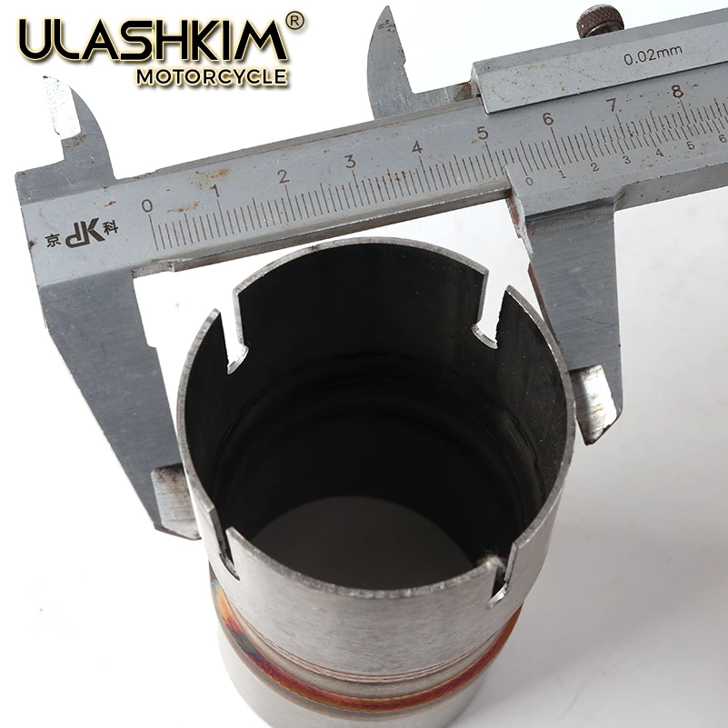 

Motorcycle Exhaust Escape Mid Pipe Slip-on 51mm Tube For Yamaha R6 YZF-R6 2006 to 2019 Years