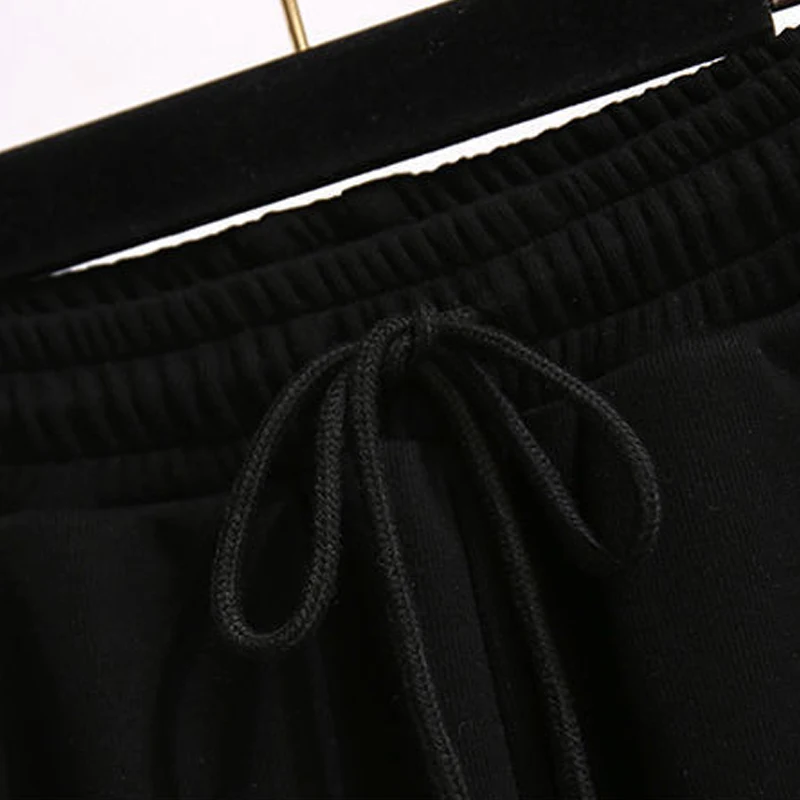 

2021 summer new sportswear women's loose and versatile grey casual pants corset Harem Pants casual women's 9-point pants