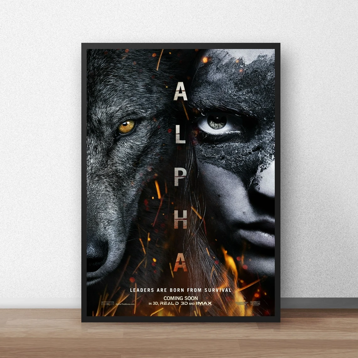 

Классический постер альфа-фильма, холст, печать, украшение для дома, настенная живопись (без рамки)