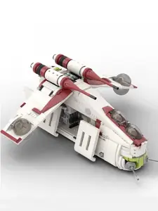 StarWars The Republic Gunship Death DIY Building Blocks Bricks Legoing Kids Toys