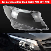 car headlight lens for mercedes benz vito v series 2016 2017 2018 car headlight headlamp lens auto shell cover