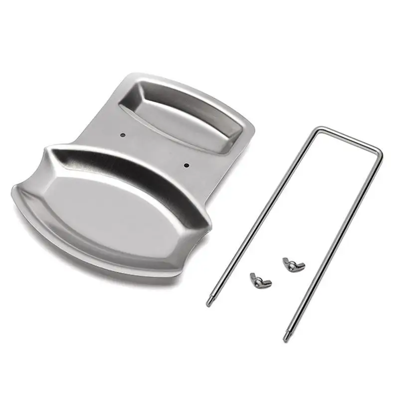 

Multifunction Steel Spatula Holder Storage Rest Draining Shelf Organizer Holder Rack Tools Mat Spoon Kitchen Tabl U3E5