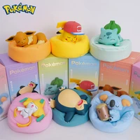 pokemon sleep doll blind box ornament animation pikachu hand made toys cute fire dragon children toys gift