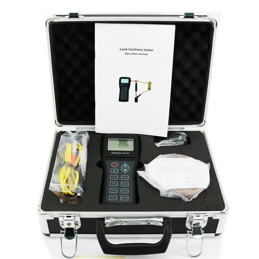 Портативный Измеритель твердости Leeb дюрометр для металла и стали|leeb hardness
