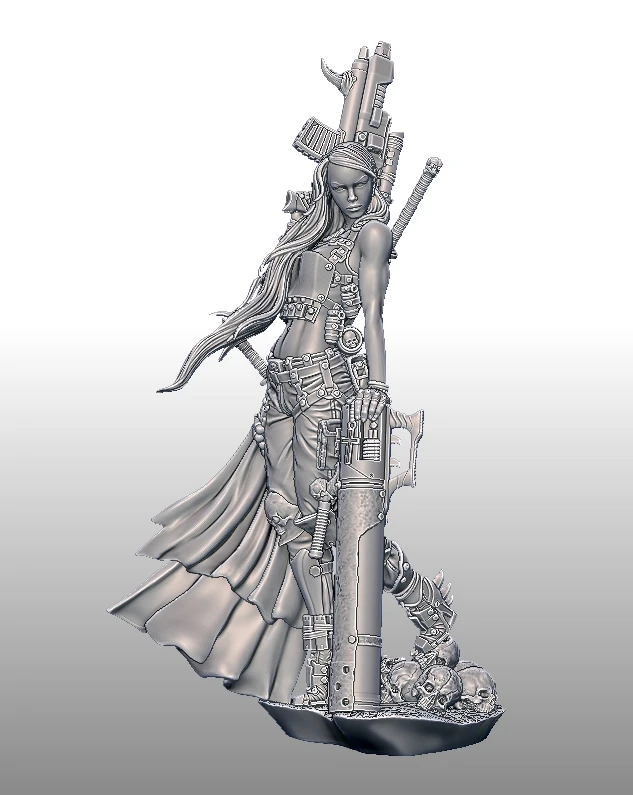 1:24 Resin Figure Model Kit Unassambled Unpainted G652 | Игрушки и хобби