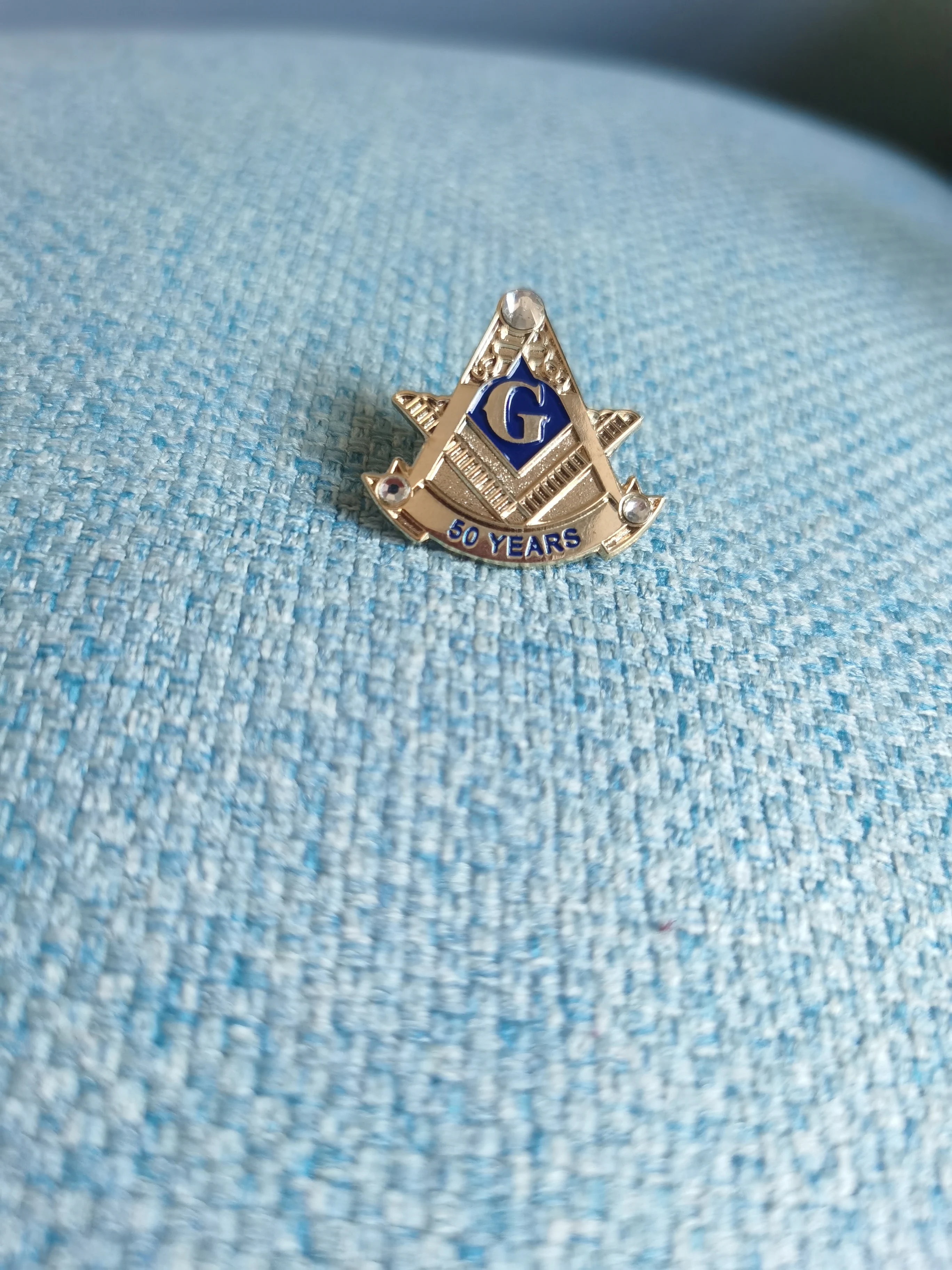 Эмаль для масонского дизельного грузовика с лацканами стразы 50 лет 1 шт. | Дом и