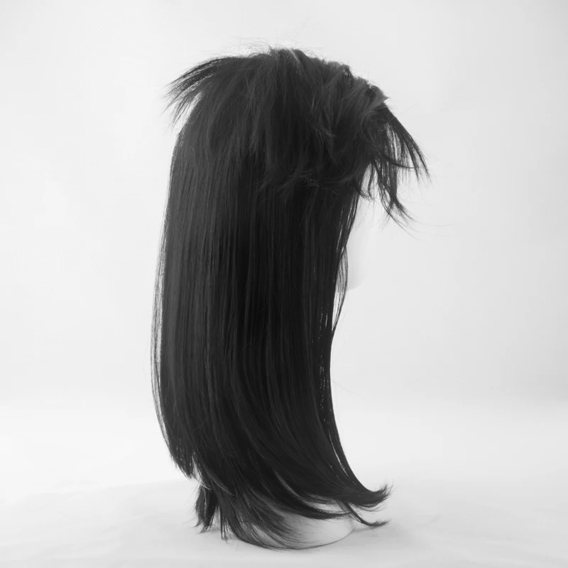 

Cossky Cruella Cosplay Wig Women Black White Hair Halloween Party Cosplay Props