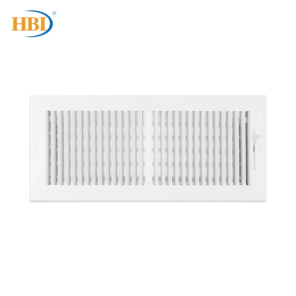 Вентиляционная решетка HBI 2-Way W16 &quot* H6&quot с прямым лезвием клапан выхода воздуха