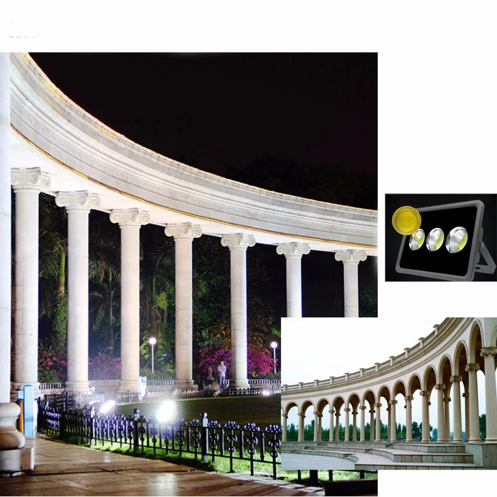 Высокомощный светодиодный COB водонепроницаемый наружный прожектор супер яркое