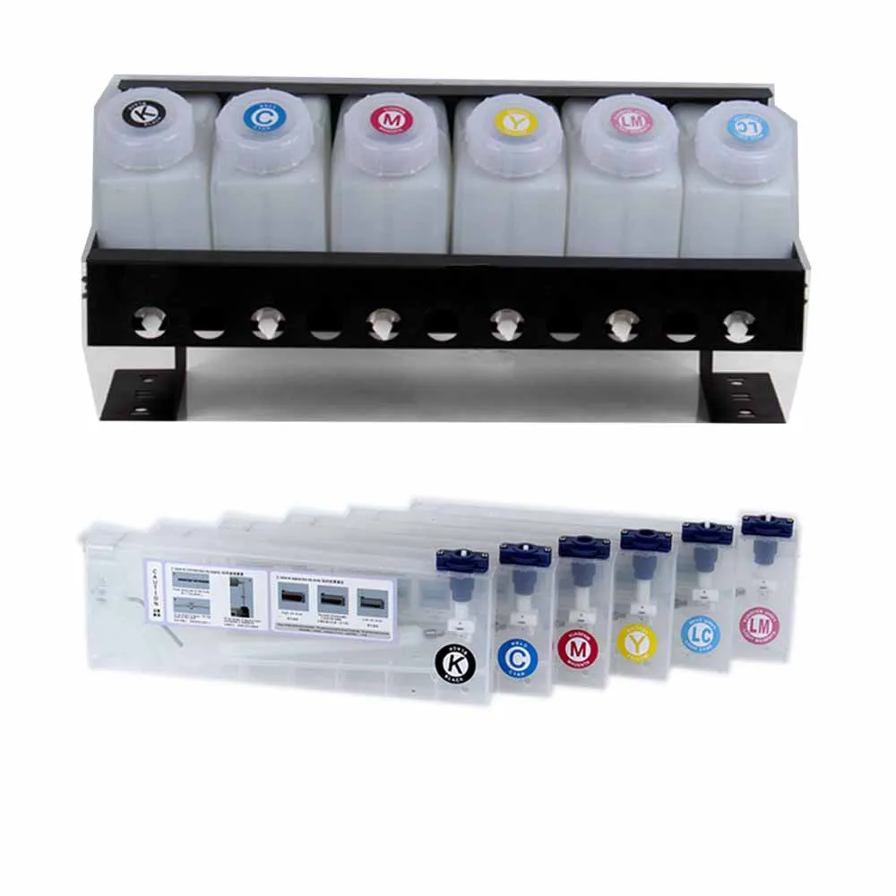 6 + система СНПЧ Система непрерывной подачи чернил для цветов серии Mutoh/Roland/Mimaki